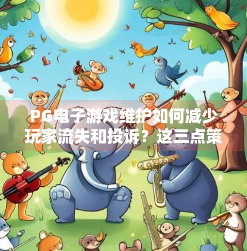 PG电子游戏维护如何减少玩家流失和投诉？这三点策略值得所有运营商深思！PG电子游戏维护如何减少玩家流失和投诉